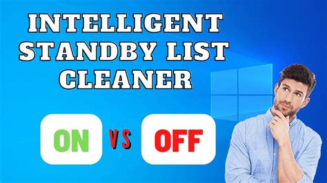 Intelligent standby list cleaner. Things To Know About Intelligent standby list cleaner. 